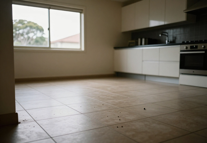 Cockroach-free kitchen in East Hills after treatment